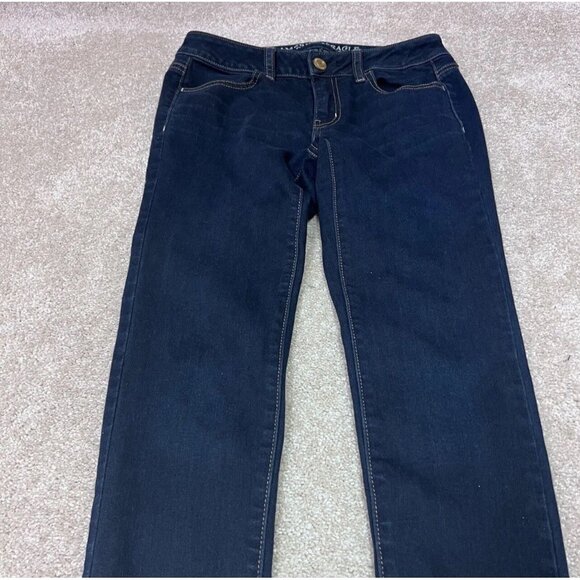 American Eagle Jegging Jeans Women’s Blue Skinny Pockets Size 2 - Picture 6 of 12